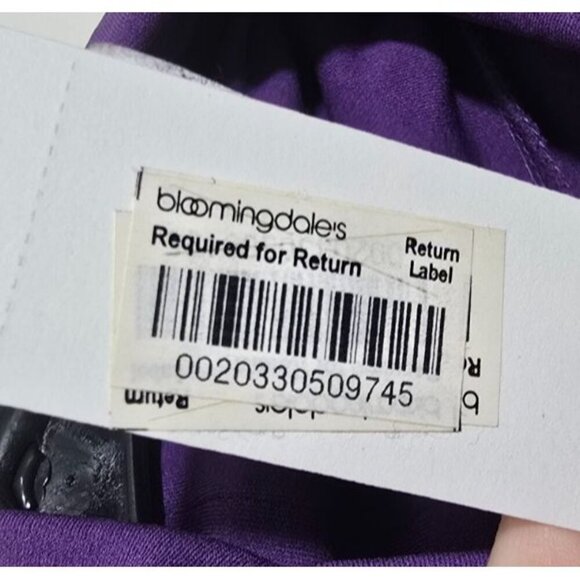 Eileen Fisher Turtleneck Sweater Silk L Purple Basics Layering Breathable Comfy - Picture 11 of 14